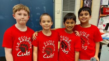 2024 - Clearbrook Students For elementary students wearing school spirit wear