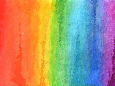 Watercolour Rainbow picture
