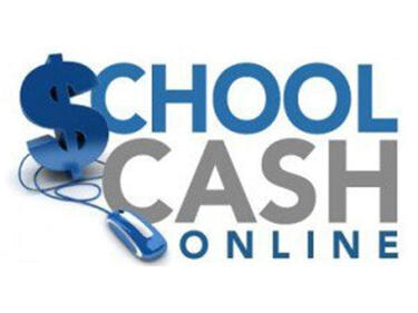 School cash online with mouse and dollar sign