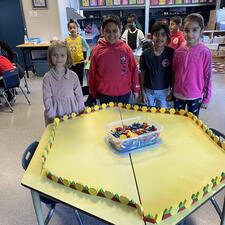 Students Building Patterns